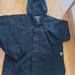Stussy薄手ジップアップ中古美品の画像