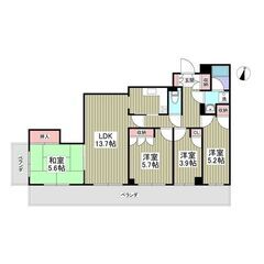 EO✨礼金ゼロ、仲介手数料ゼロ💞！広々4LDK☆スーパー徒歩圏内...