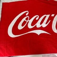 新品　コカコーラ　大判レジャータオルの画像