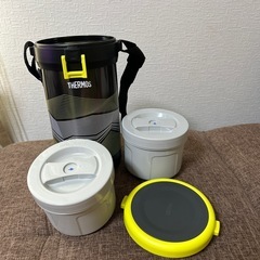 【受渡し者決定】サーモス　THERMOS 氷入れ　お弁当箱としても可能の画像