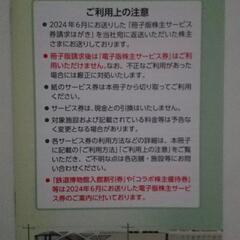 JR東日本株主優待券（4割引）・株主サービス券の画像