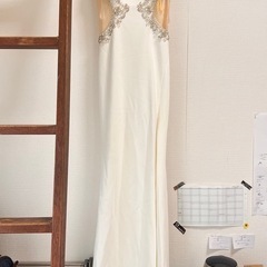 服　IRMA ロングドレス ホワイト 白　キャバドレス　　