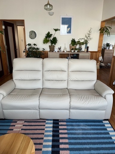 注文 値下げ！ニトリ電動リクライニングソファ（Nシールド）