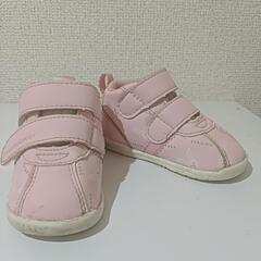 瞬足　足育ベビー女の子 　靴　12cm　5000円程で購入の画像