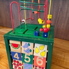 エドインター 森の遊び箱Ⅱ 知育玩具 木のおもちゃ 型はめ パズ...