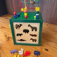エドインター 森の遊び箱Ⅱ 知育玩具 木のおもちゃ 型はめ パズル ベビー　
知育玩具の画像
