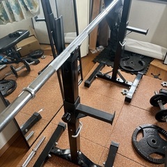 ベンチラック、1800ストレートシャフト