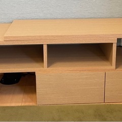 伸縮　テレビボード　ローボード　50インチまで対応　コーナーテレビ台
