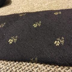 TIE YOUR TIE 👔のネクタイ　濃紺にお花柄　新品未使用です。の画像