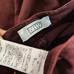 ④LOWRYS FARM　レディース　M 　褐色　赤の画像