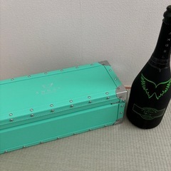 エンジェルシャンパン　グリーン　空箱＋空瓶の画像