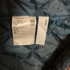 ユニクロ　jw Anderson 中綿コート　150の画像