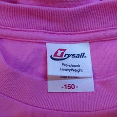 新品　未使用　Tシャツ　Trysail　Pre-shrunk　HeavyWeight　－１５０－の画像