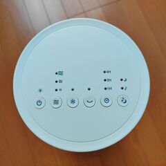 スリムで多機能付き扇風機の画像