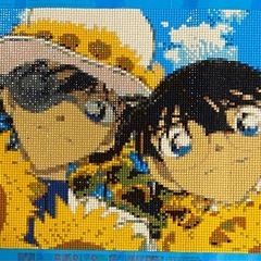 名探偵コナン　ダイヤモンドアート　完成品