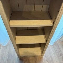 ニトリ　【美品】リズバレー　オープンシェルフ2点セットの画像