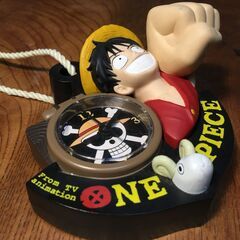 レア　ONE PIECE 立体3D ルフィ　掛け時計の画像