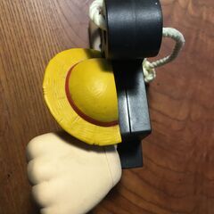 レア　ONE PIECE 立体3D ルフィ　掛け時計の画像