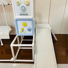 子供滑り台　ジャングルジム　ブランコ折り畳みの画像