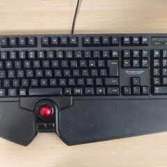 エレコム　トラックボール付き有線キーボード  TK-TB01UMBK 