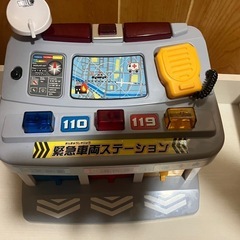 【美品】　　トイコー　　緊急車両ステーションの画像