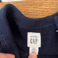 gap カバーオール　ロゴの画像