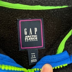 gap フリース　セットアップ　3〜6mの画像