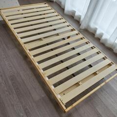 【在庫残り1つ・美品】シングルベッドすのこタイプの画像