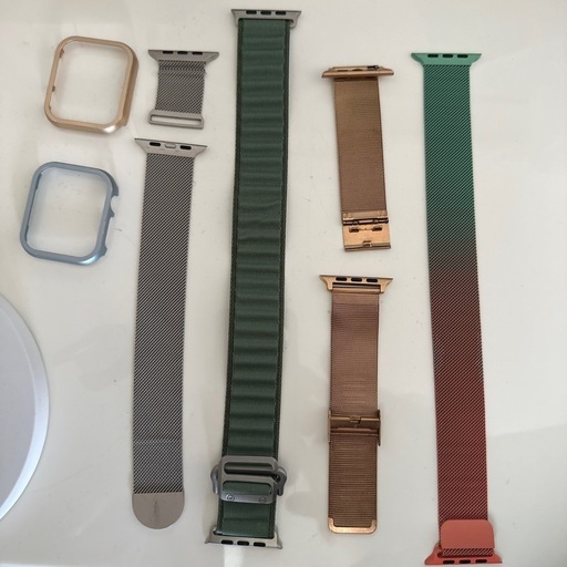 Apple Watch5 GPS 44mm　ケース\u0026バンド 箱付