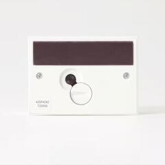 お値引き☆無印良品 駅の時計·ミニ ホワイト 中古☆電池つけますの画像