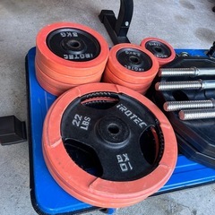 ベンチプレス　バーベル　iROTEC WILD　セットの画像