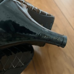 マリクレール黒のパンプス24センチの画像
