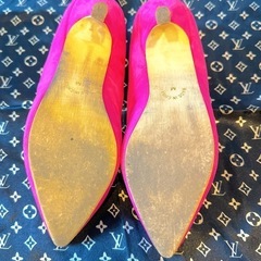 ピンク♡ハイヒール♡24cmくらいM♡の画像