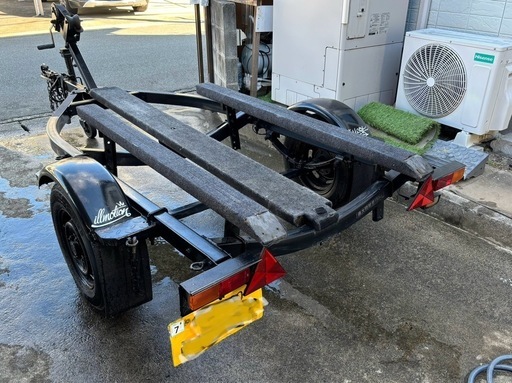 軽ボートトレーラー