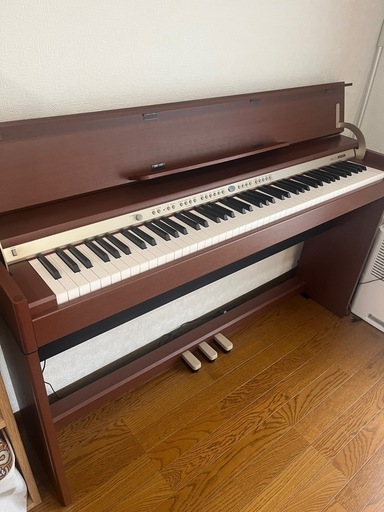 Roland 電子ピアノ　茶色木目調