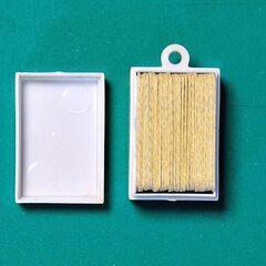 半世紀以上前のグリコおまけ「ミニトランプ」完品！の画像