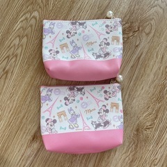 ミニーポーチ 2つの画像