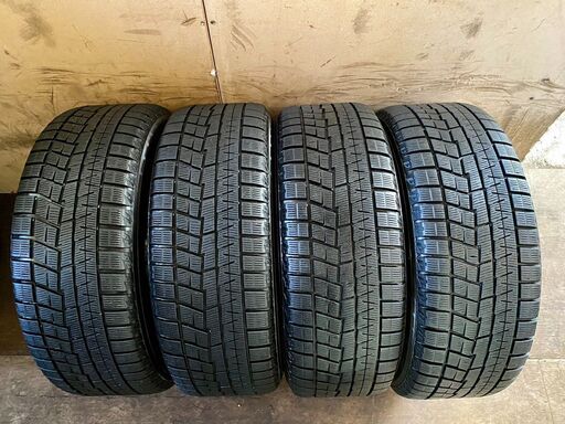 【スタッドレス】YOKOHAMAタイヤ 225/55R17 97Q |SUBARU純正ホイール  中古タイヤ&ホイール×4本セット