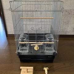 HOEI 35 手のり ブラック 鳥かご ケージ 小鳥 鳥かご 中古品