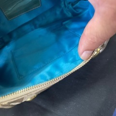 coachハンドバッグアイボリー系の画像