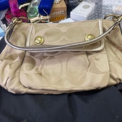 coachハンドバッグアイボリー系
