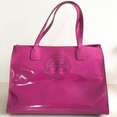 M【中古品】TORY BURCH（トリーバーチ）エナメル トート...