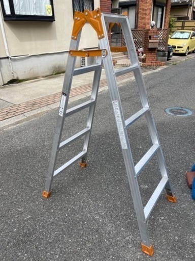 60%OFF はしご兼用脚立 5段 5尺 K-150D 美品
