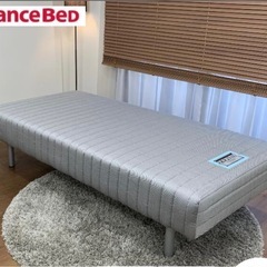 【受け渡し者決定】フランスベッド脚付マットレスベッド<10/5A...
