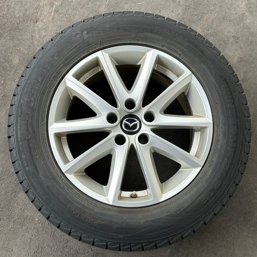 マツダ cx5 スタッドレス タイヤ 純正　ホイール 225 65 17