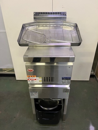 マルゼン1槽ガスフライヤー   都市ガス