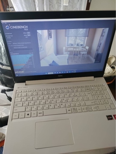 ノートパソコンNEC Lavie NS600/R AMD Ryzen 7 3700U 2.30GHz / SSD:512GB / メモリ:8GB / DVDマルチ / 15.6インチ