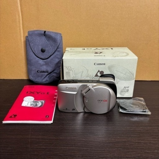 s0916605 未使用 Canon IXY GE 22.5-90mm フィルムカメラ キャノン 説明書付き 箱付き 撮影 レトロ コンパクトフィルムカメラ 中古品