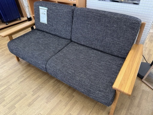 【ドリーム川西店御来店限定】2Pソファ／クリーニング済み 【2001252255600230】