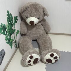 おおきなクマのぬいぐるみの画像